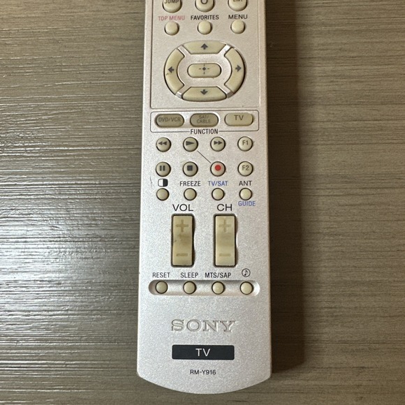 Sony TV Remote Control RM-Y916 - Picture 3 of 7